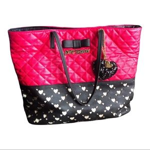 Betsey Johnson Large Shoulder Bag Purse